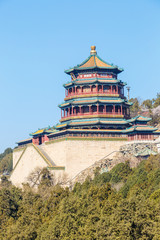 Beijing Summer Palace landscape, the ancient imperial gardens in China