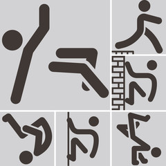 Parkour icons