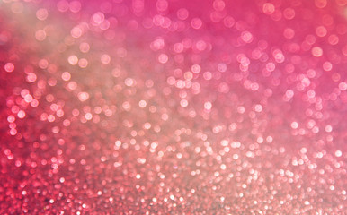Red and pink blur bokeh background