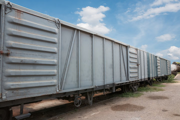 Fototapeta na wymiar train container