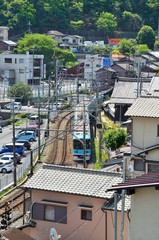 Fototapeta na wymiar 滋賀県　大津市の風景