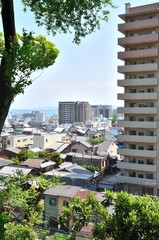 滋賀県　大津市の住宅街