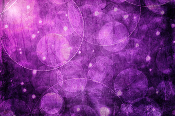 Abstract Purple Bokeh Background