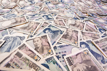 Yen Geldscheine aus Japan