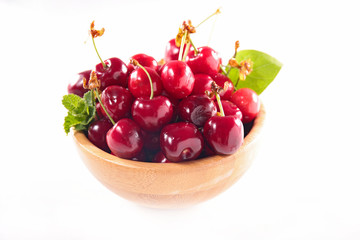 bowl of cherry fruit