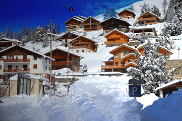 Neige à Valberg 2014