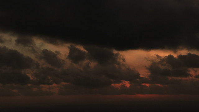 Cloudy Sunset Timelapse