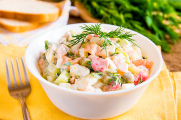 Russian salad olivier