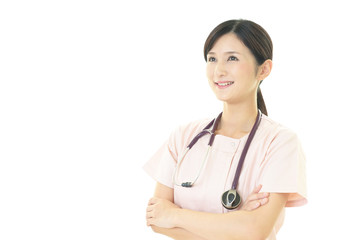 Fototapeta premium 笑顔の女医