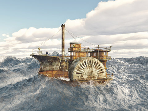 Fantasy Steamboat