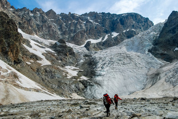 Fototapeta na wymiar Mountains, the North Caucasus.
