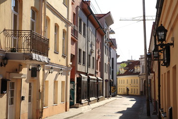 Fototapeta na wymiar Street in the old town