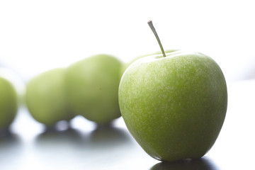 green apples