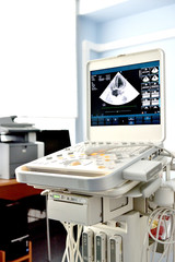 ultrasound survey of the heart
