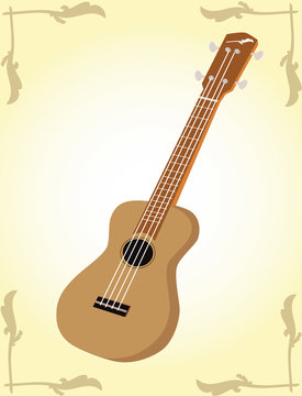 ukulele vector