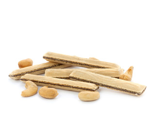 Chocolate Cracker and  Cashew Nut