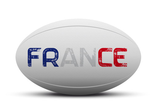 Ballon de Rugby - France