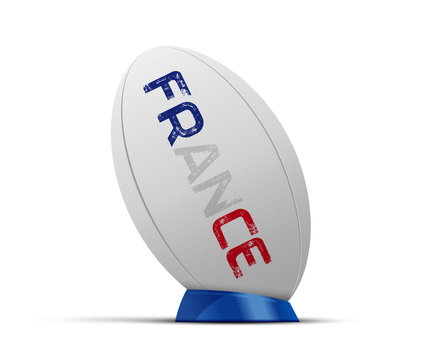 Ballon de Rugby - France