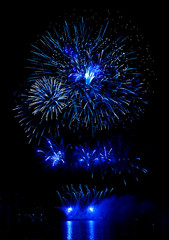 Celebratory bright firework