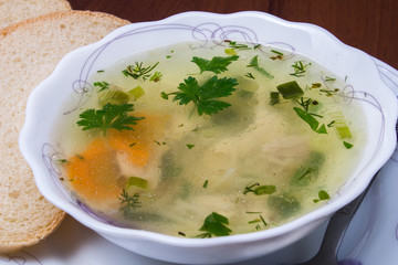 Chicken noodle soup