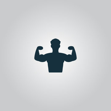 Bodybuilder Fitness Model icon