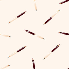 eye liner and eyeshadow , cartoon seamless pattern background