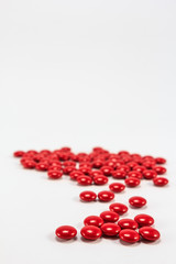 Red sugar coat tablets no.2