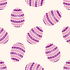 easter painting egg , cartoon seamless pattern background