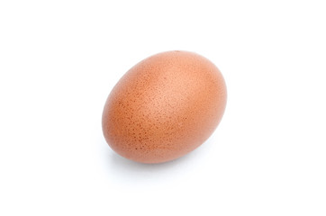 Egg isolated on white
