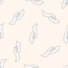 arrow , cartoon seamless pattern background