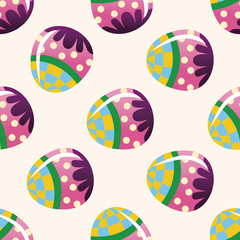 easter painting egg , cartoon seamless pattern background