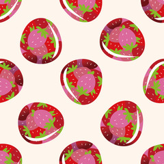 easter painting egg , cartoon seamless pattern background