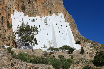 Monastery of Our Lady Hozoviotissa, Amorgos island, Greece