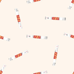 lipstick , cartoon seamless pattern background