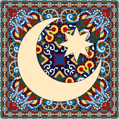 carpet design for holy month of muslim community festival Ramada