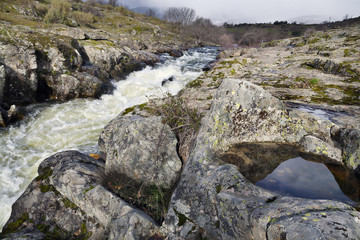 Rio Lozoya. Lozoya del Valle. Madrid