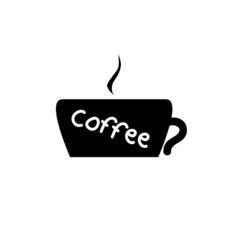  coffee cup black vector