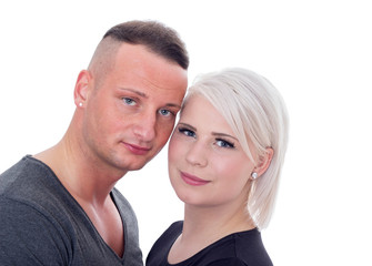 man and woman / Young, beautiful couple in love