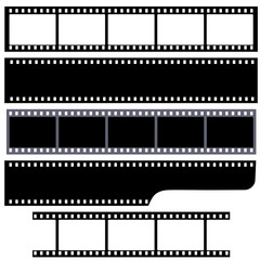 Simple film strips set 