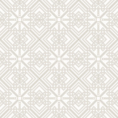 Fototapeta premium Tangled Pattern based on traditional arabic
