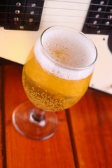 Beer on stage
