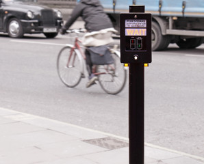 Crossing sign pedestrian