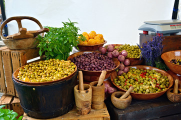 Marinated vegetables