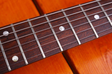 Fototapeta premium Guitar closeup