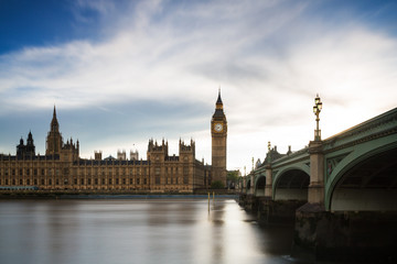 Fototapeta na wymiar Houses of Parliament - Long Exposure version