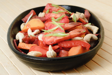 Stewed vegetables