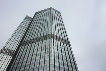 Obraz premium Frankfurt, Office, architecture, glass, steel, business