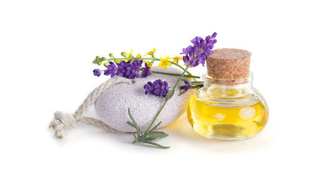 Peeling - Bimsstein und Lavendel&ouml;l