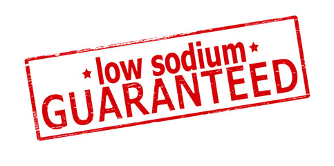 Low sodium guaranteed