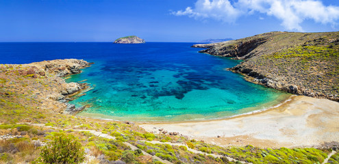 Greek islands, beaches of Serifos , Cyclades